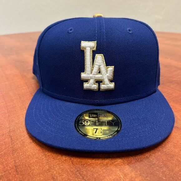 Los Angeles Dodgers World Series Champions 2020 New Era size 7 7/8 - Picture 2 of 8